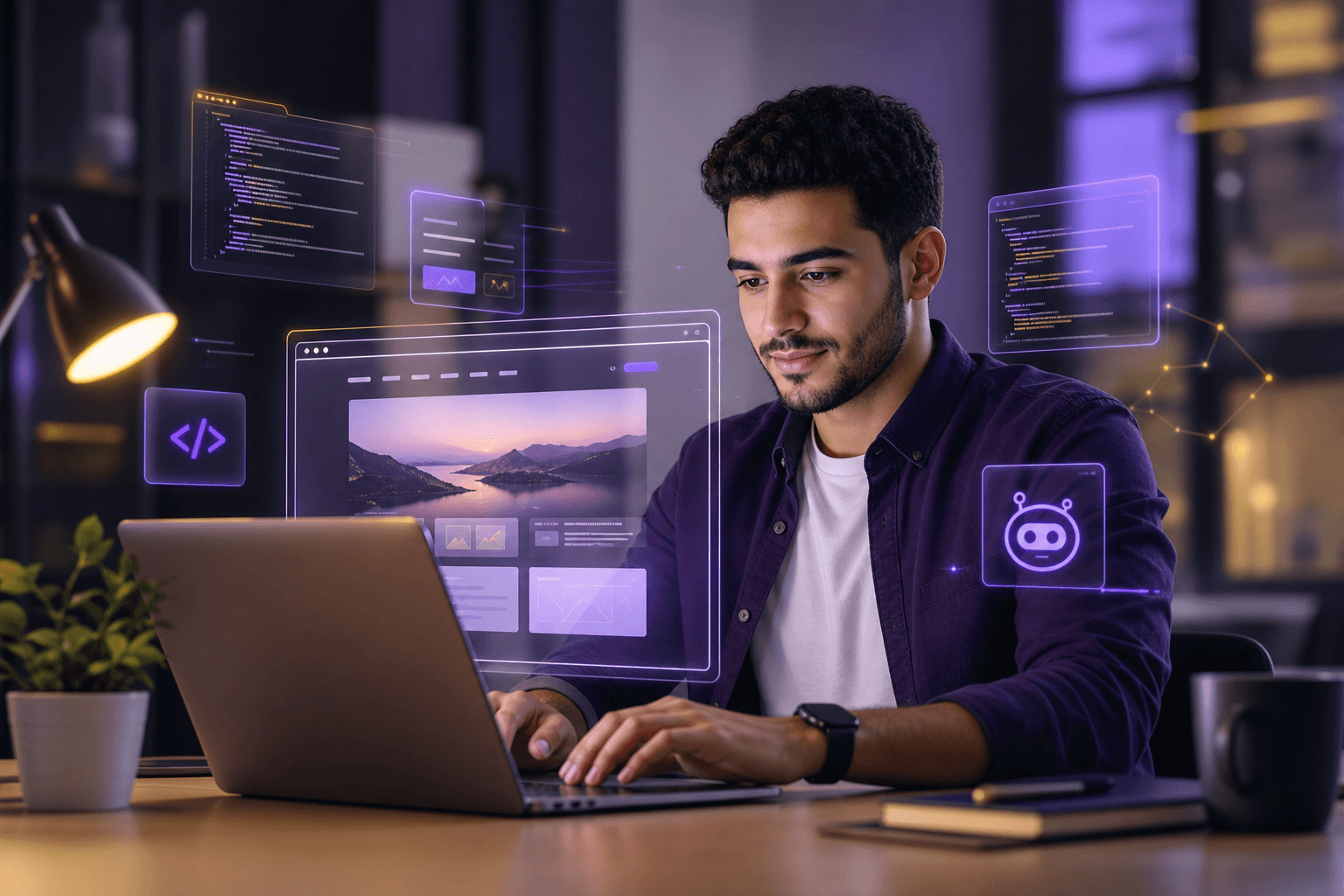Création de Sites Web avec l'IA